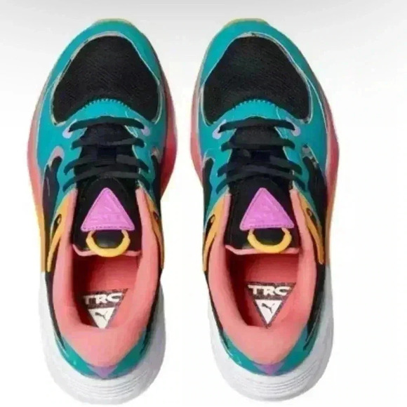 New PUMA TRC Mira Heatwave "Teal/Black" Women's Shoe - Picture 2 of 9